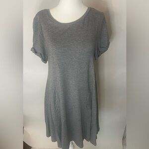 Forever 21 Gray T shirt dress